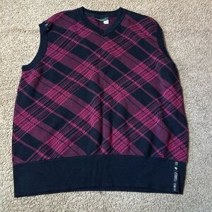 Vtg Rocawear Sweater Vest Men’s 3XL Multicolor Casual Preppy